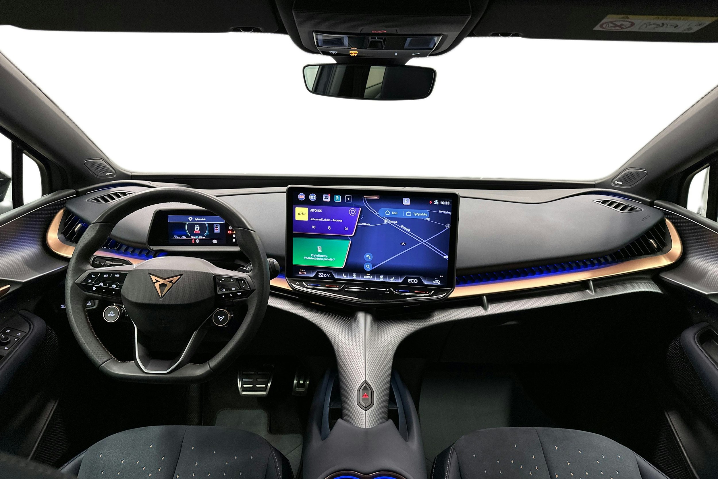 sininen CUPRA Tavascan 2024 kuva 9.