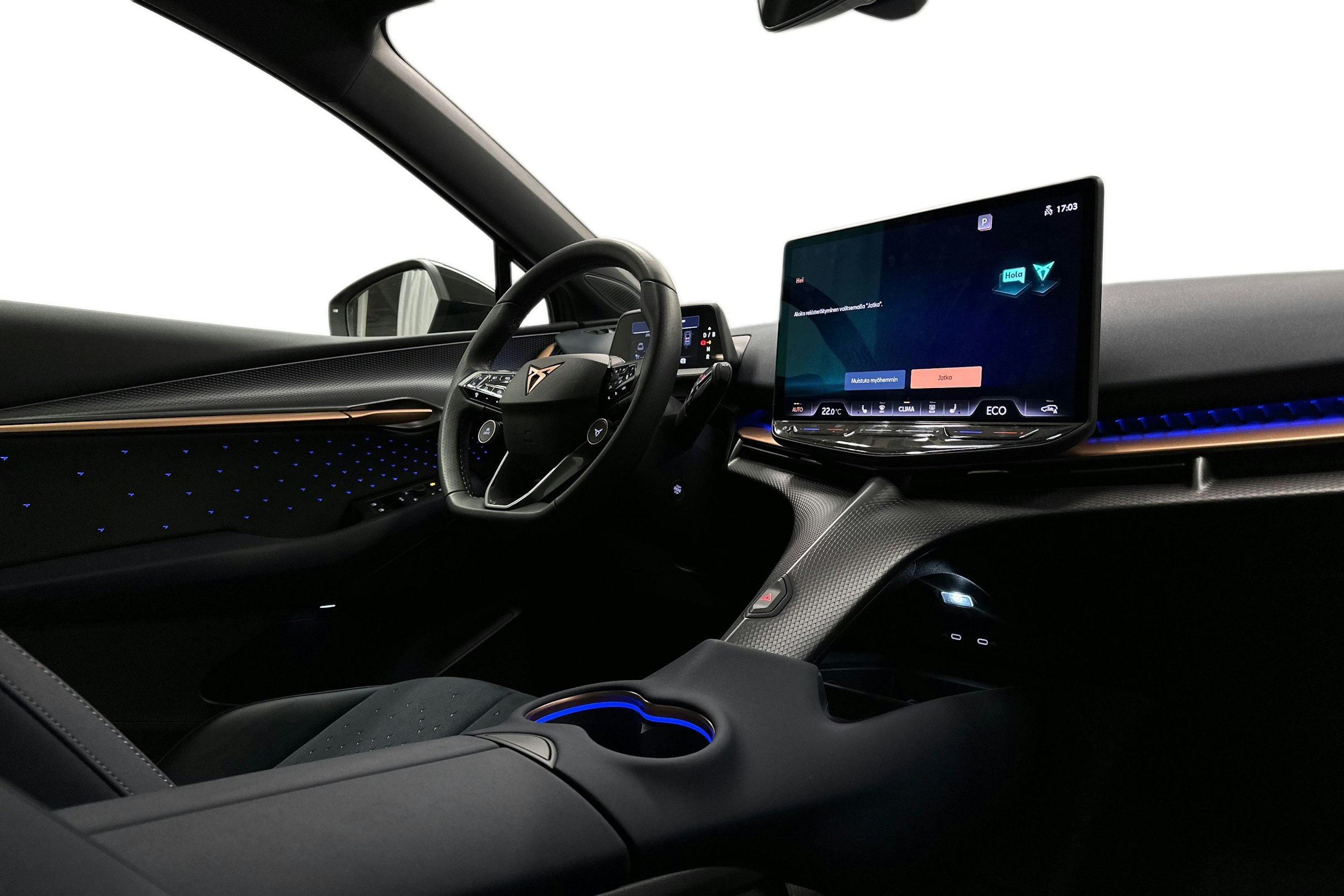 sininen CUPRA Tavascan 2024 kuva 9.