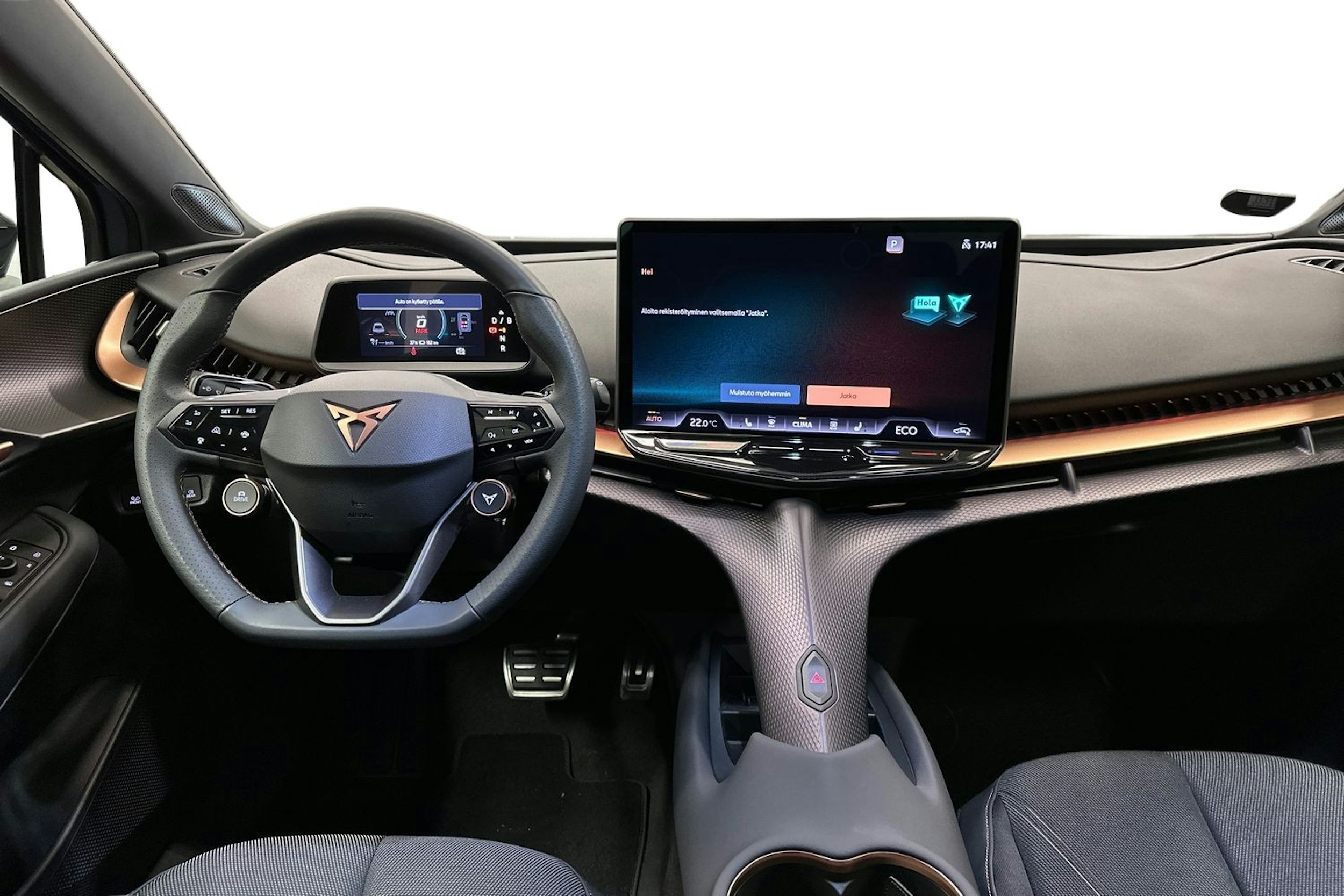 sininen CUPRA Tavascan 2024 kuva 9.