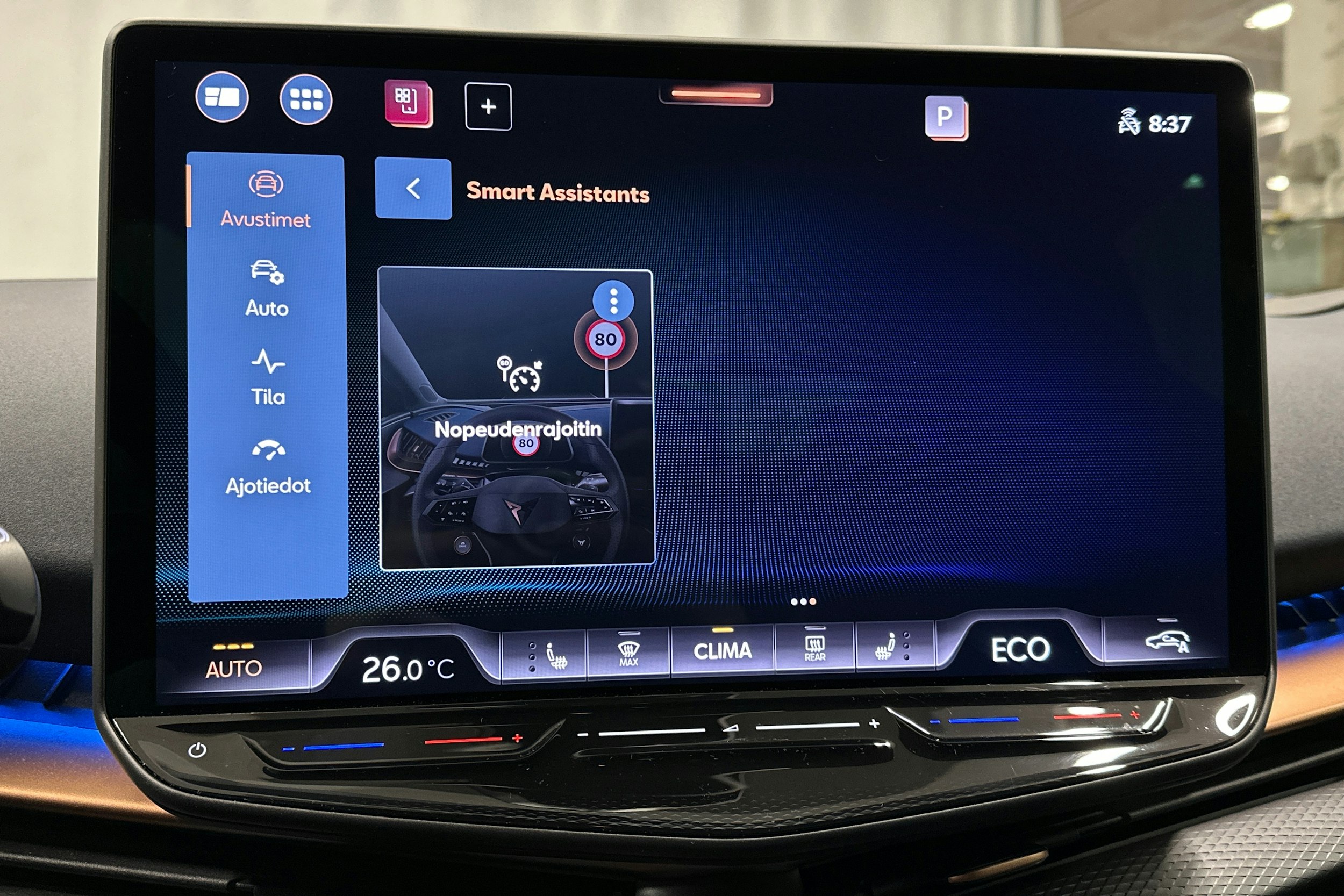 harmaa CUPRA Tavascan 2024 kuva 31.