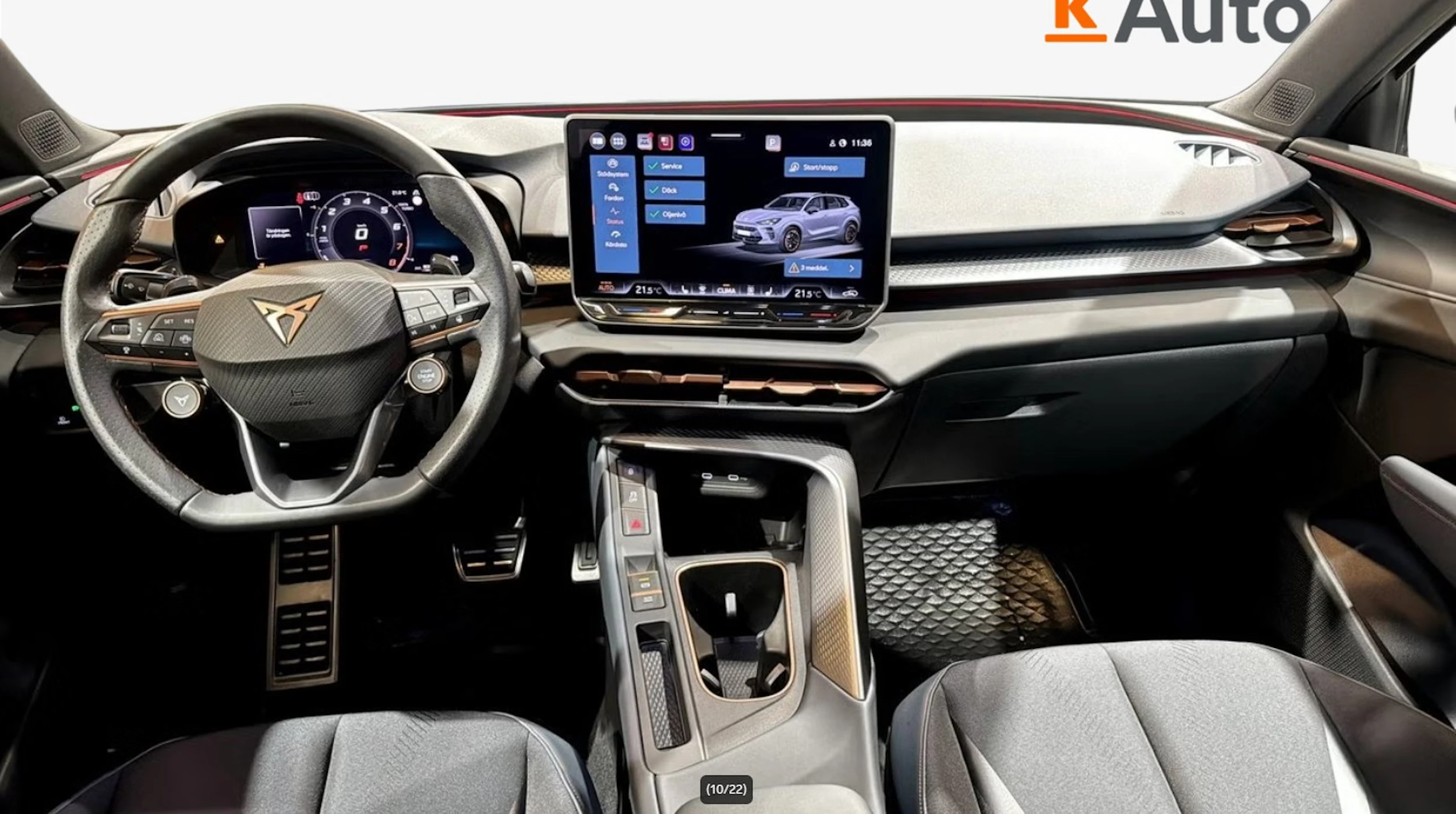 sininen CUPRA Terramar 2025 kuva 5.