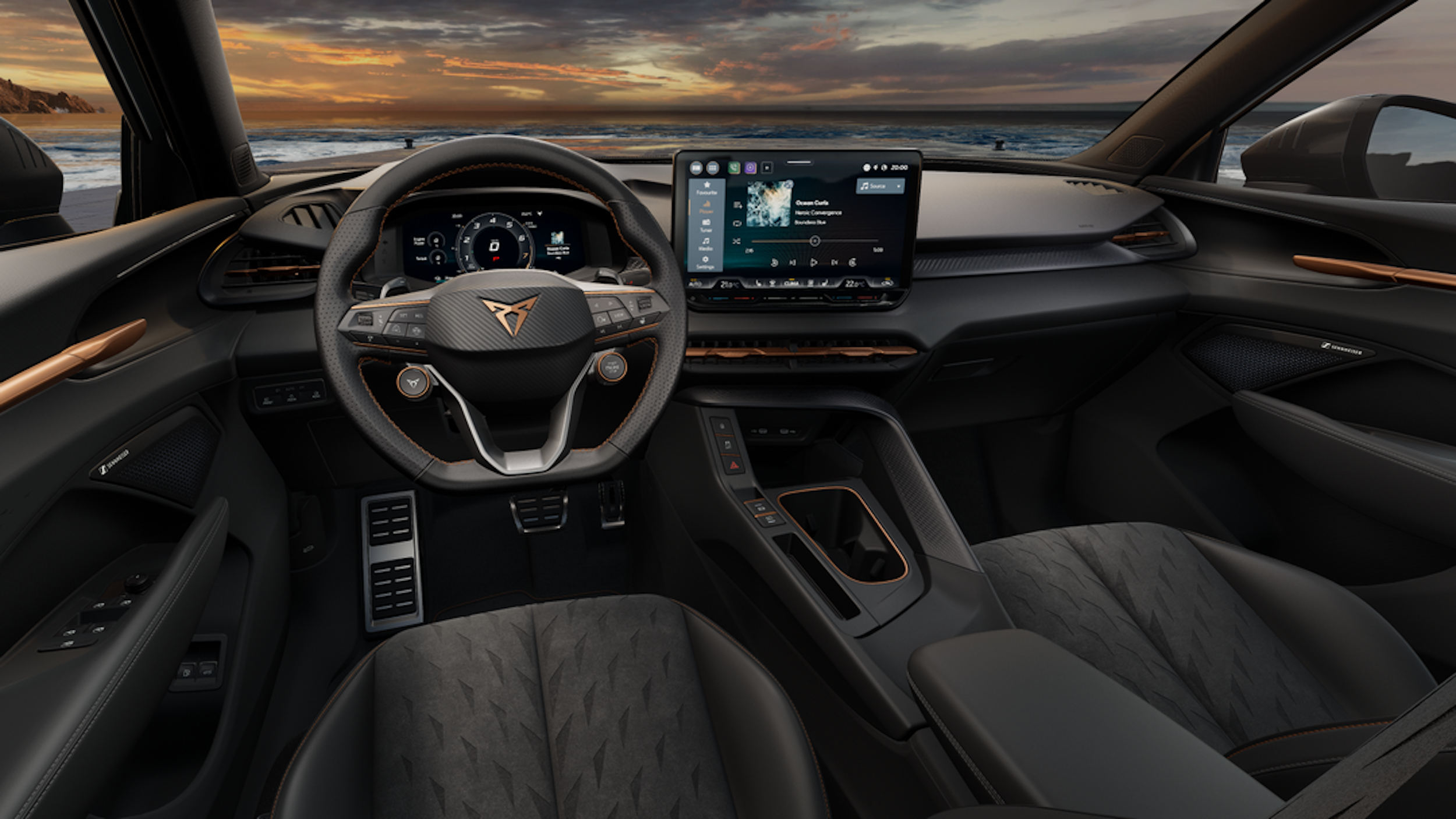 Glacial white CUPRA Terramar 2025 kuva 7.