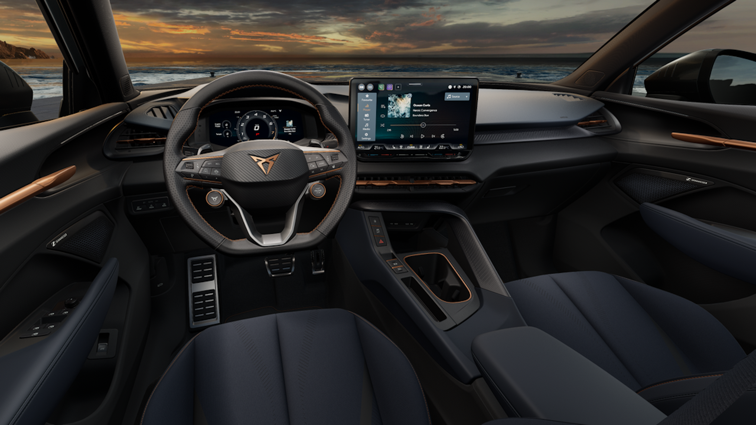 Glacial white CUPRA Terramar 2025 kuva 7.