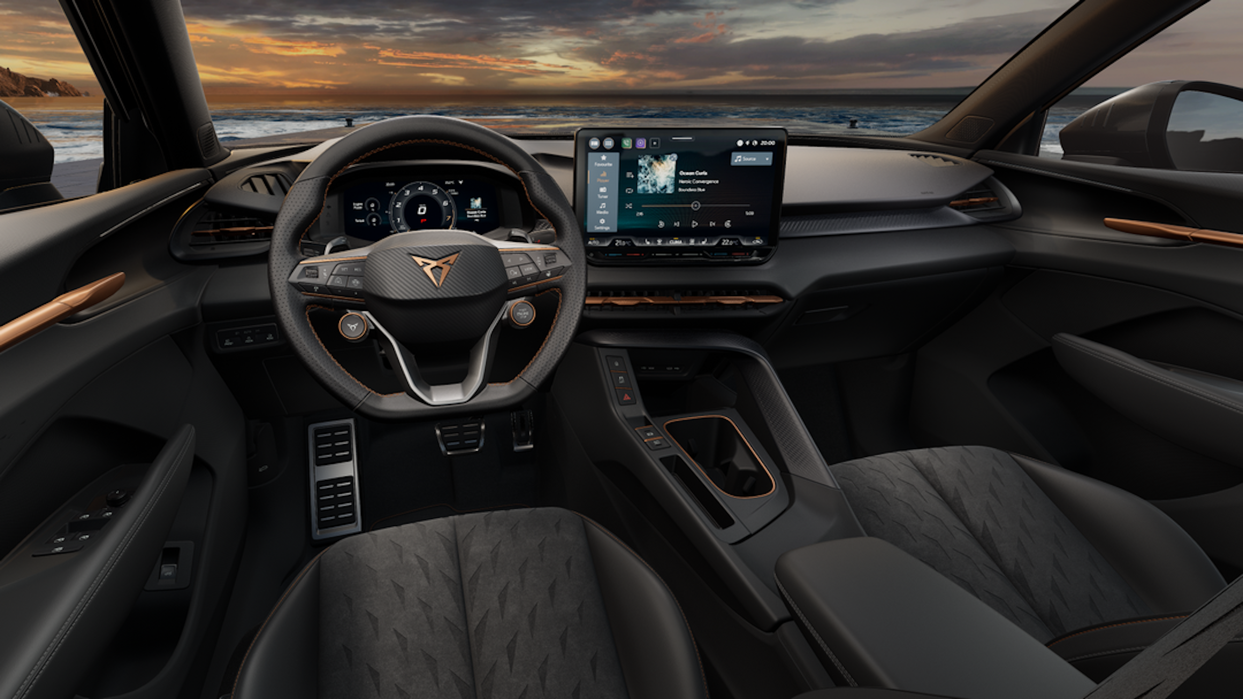 Timanfaya grey CUPRA Terramar 2025 kuva 7.