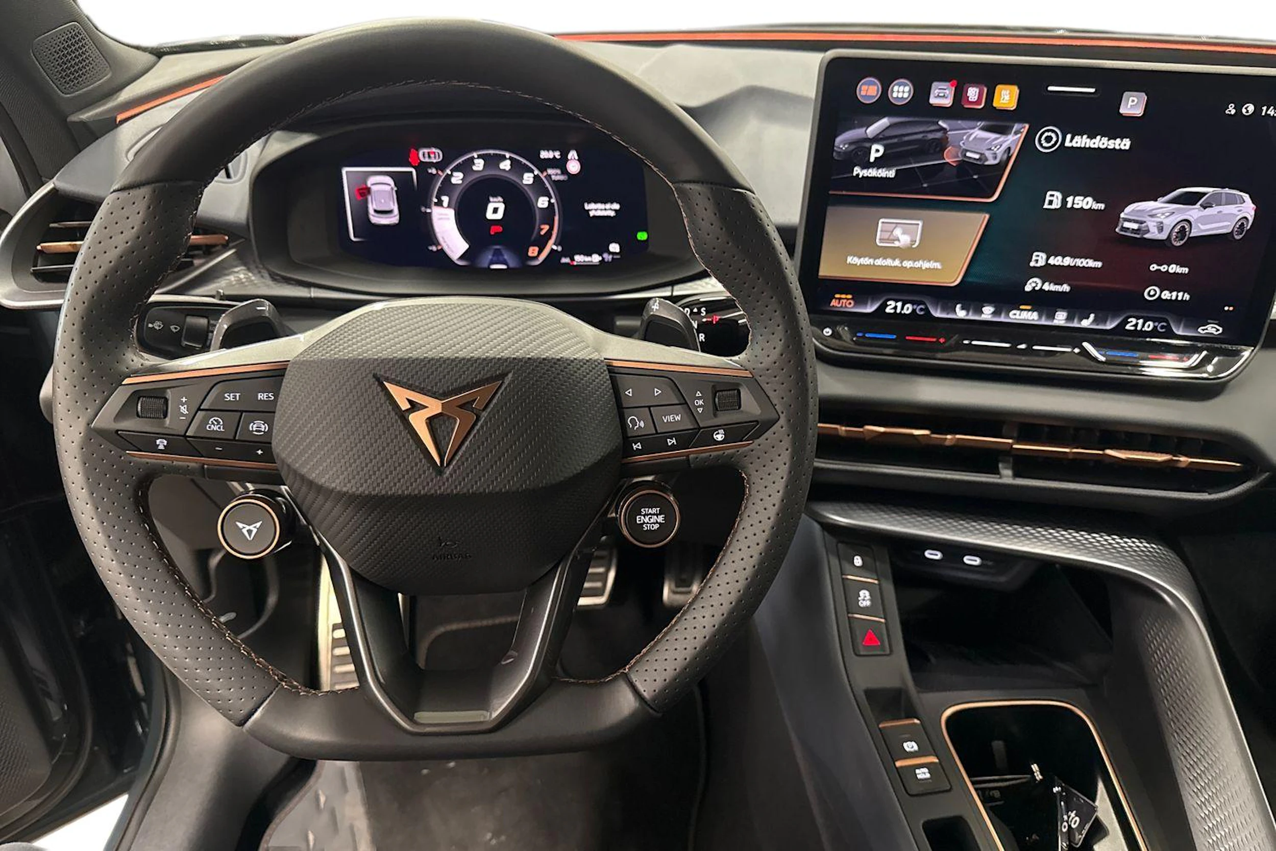sininen CUPRA Terramar 2026 kuva 7.