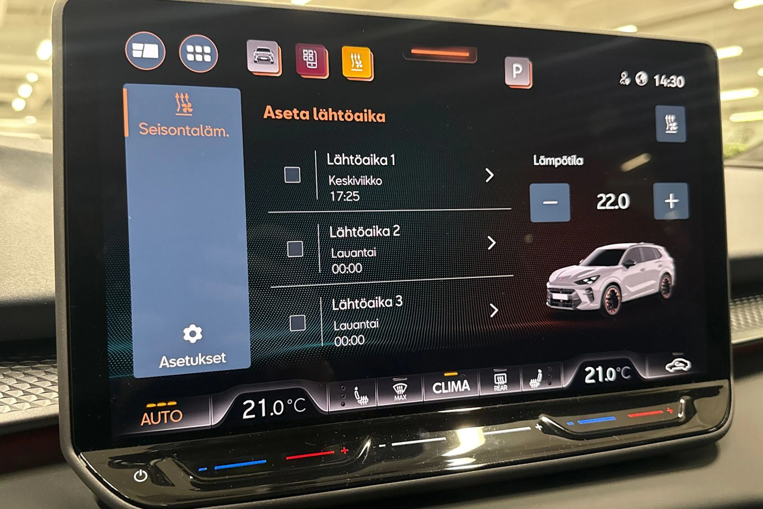 sininen CUPRA Terramar 2026 kuva 18.