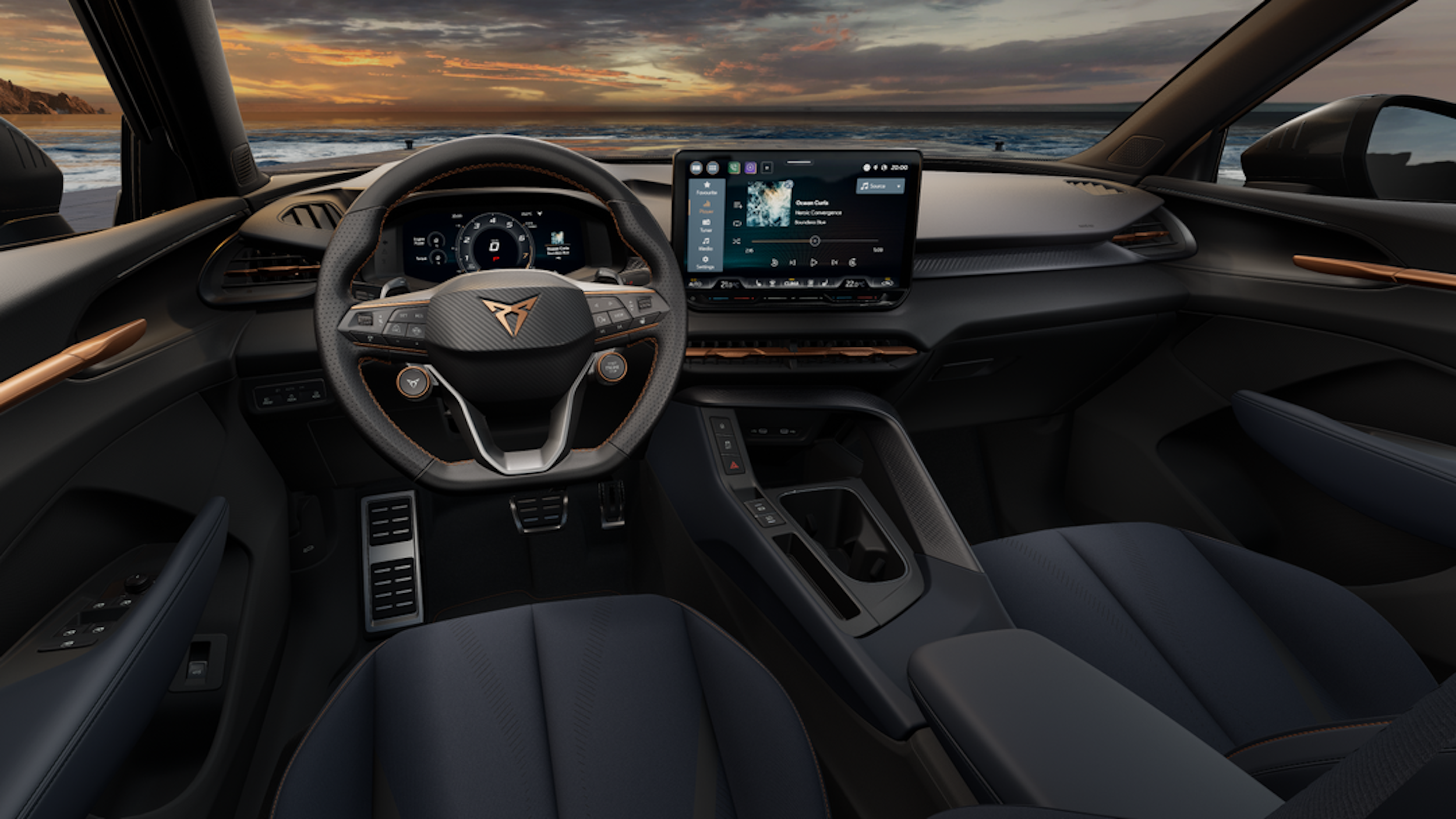 Fiord blue CUPRA Terramar 2026 kuva 7.