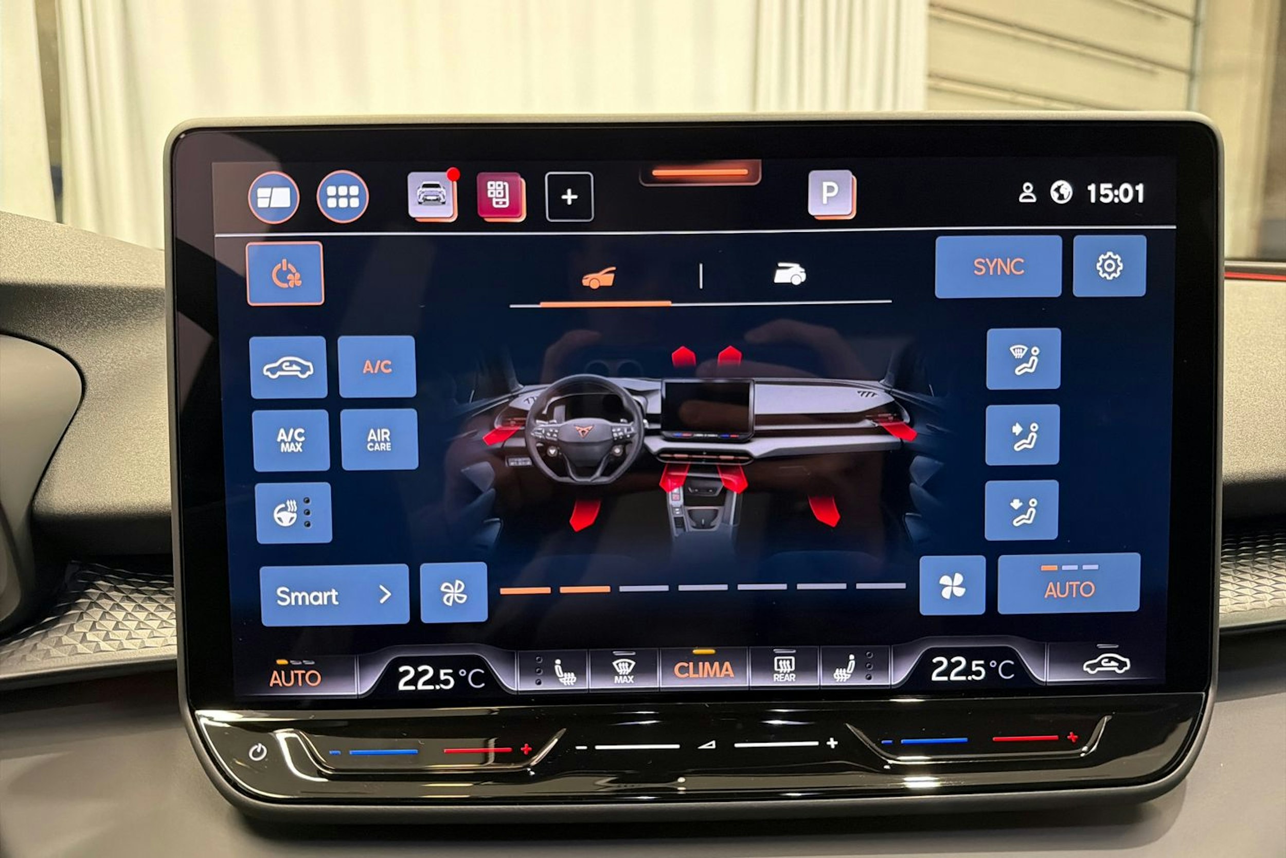 sininen CUPRA Terramar 2026 kuva 23.