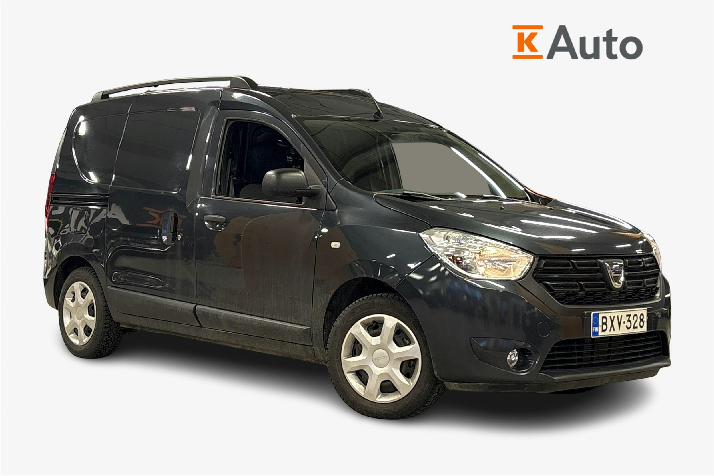 harmaa Dacia Dokker Van 2019 kuva 1.