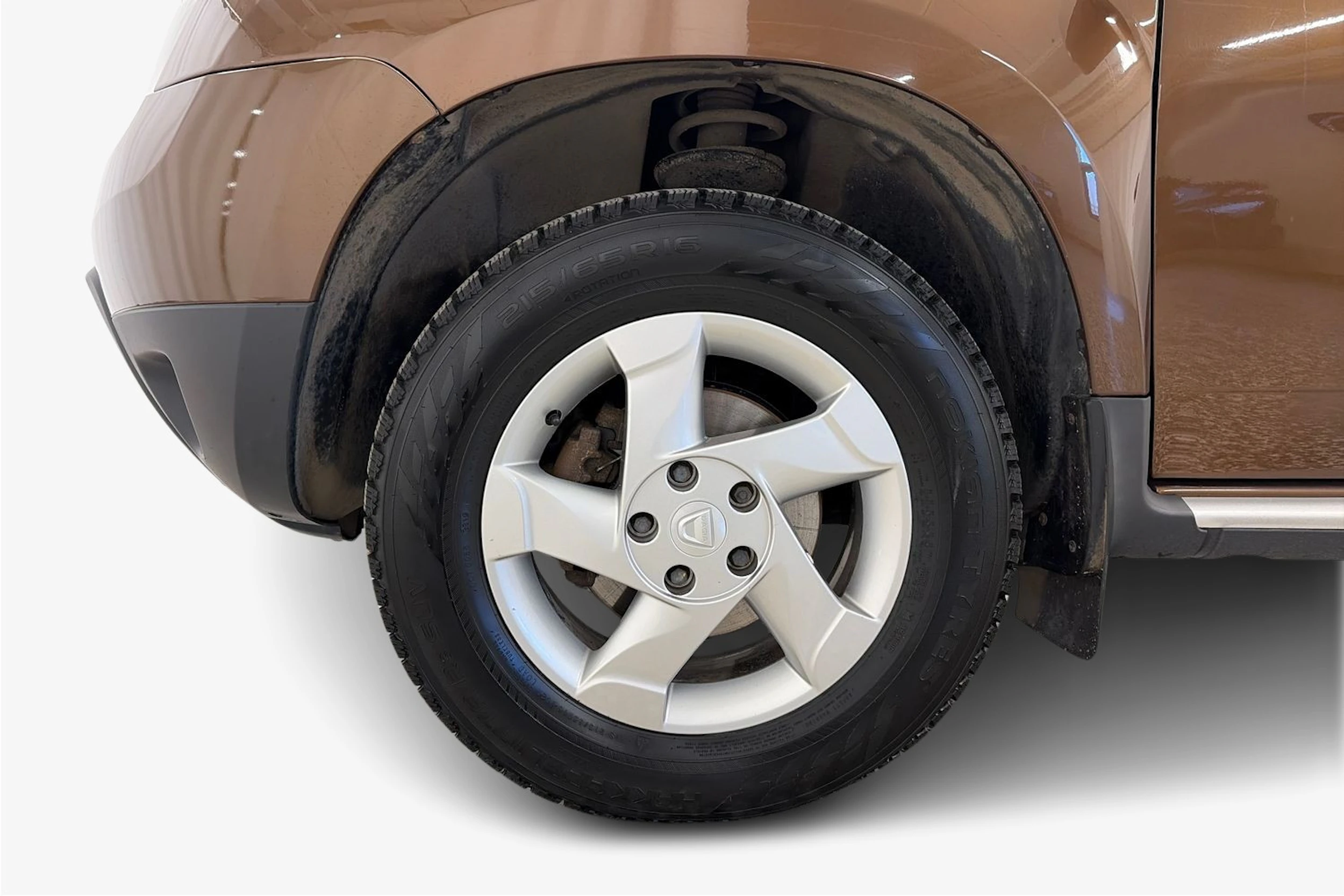 Ruskea (beige) Dacia Duster 2013 kuva 11.