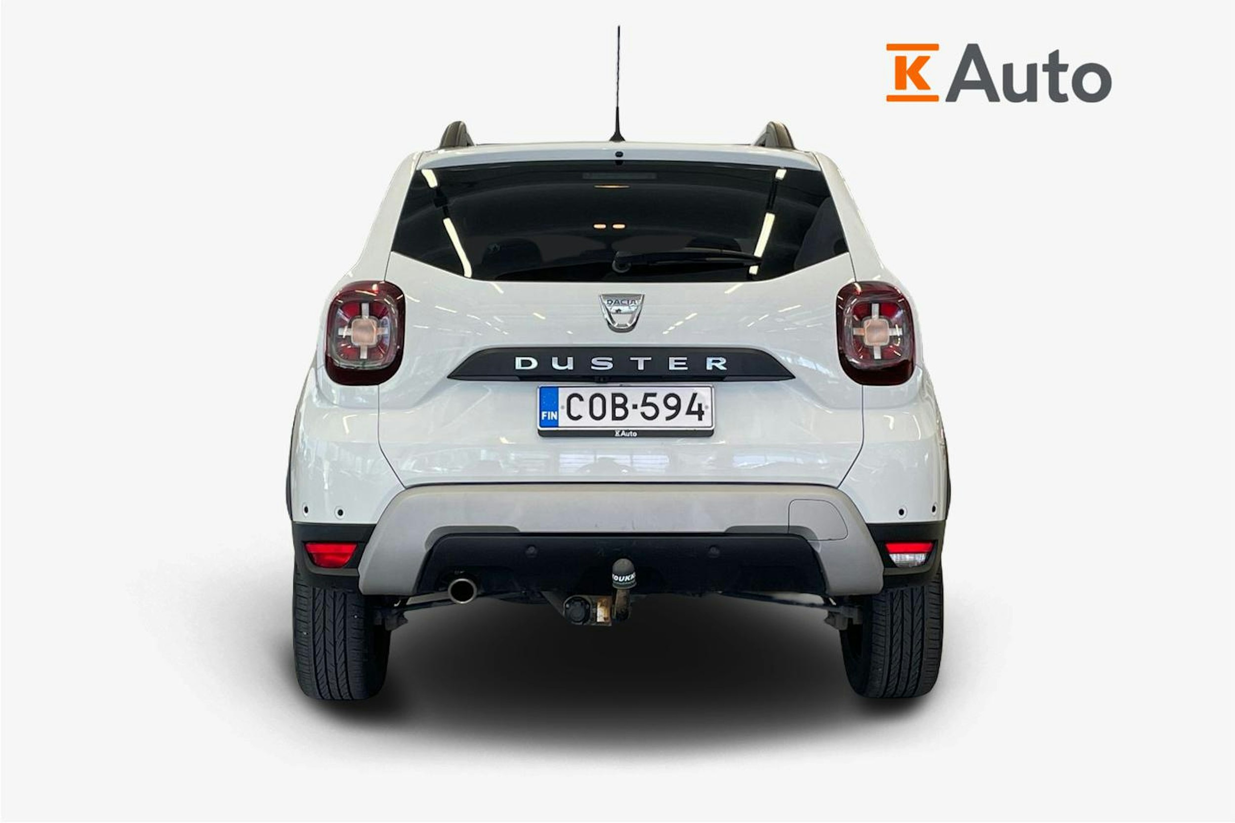 Valkoinen Dacia Duster 2019 kuva 3.