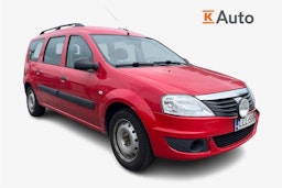 punainen Dacia Logan MCV 2010 kuva 1.
