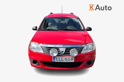 punainen Dacia Logan MCV 2010 kuva 4.