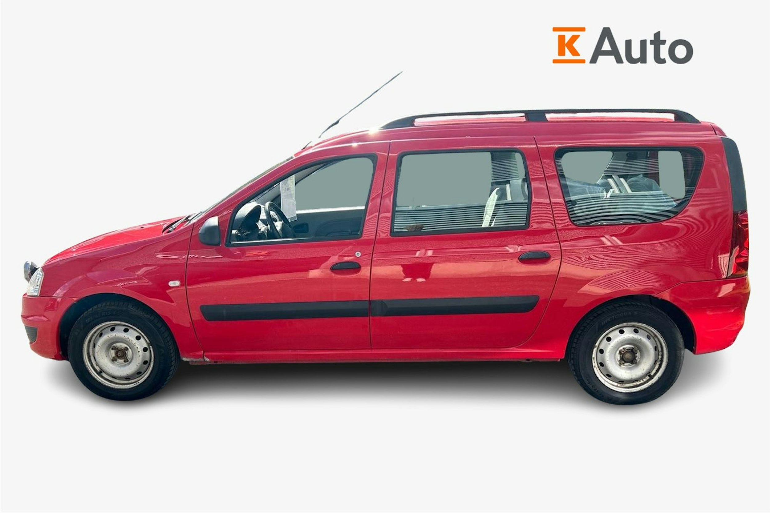 punainen Dacia Logan MCV 2010 kuva 5.