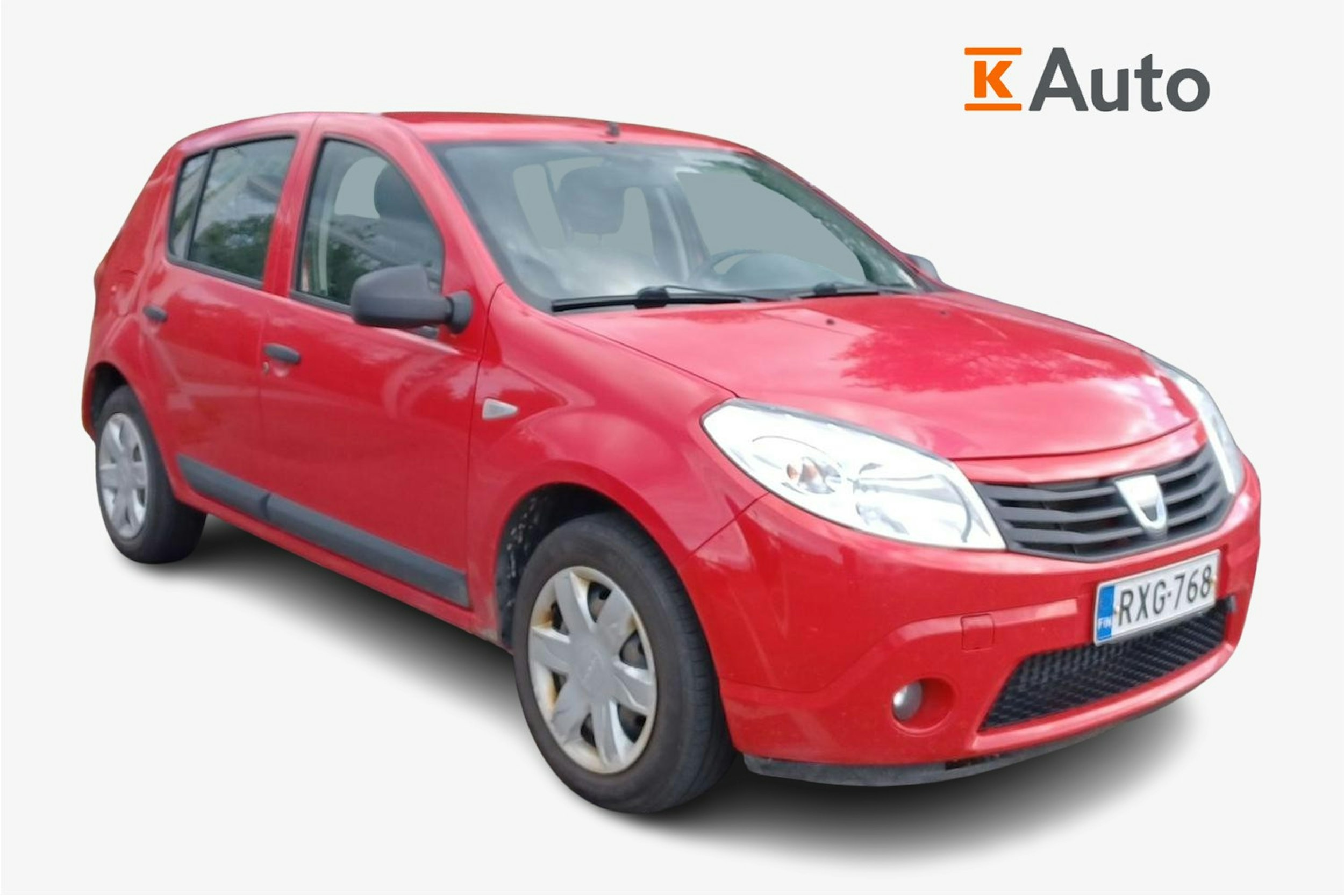 Punainen Dacia SANDERO 2010 kuva 1.