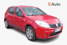 Punainen Dacia SANDERO 2010 kuva 1.