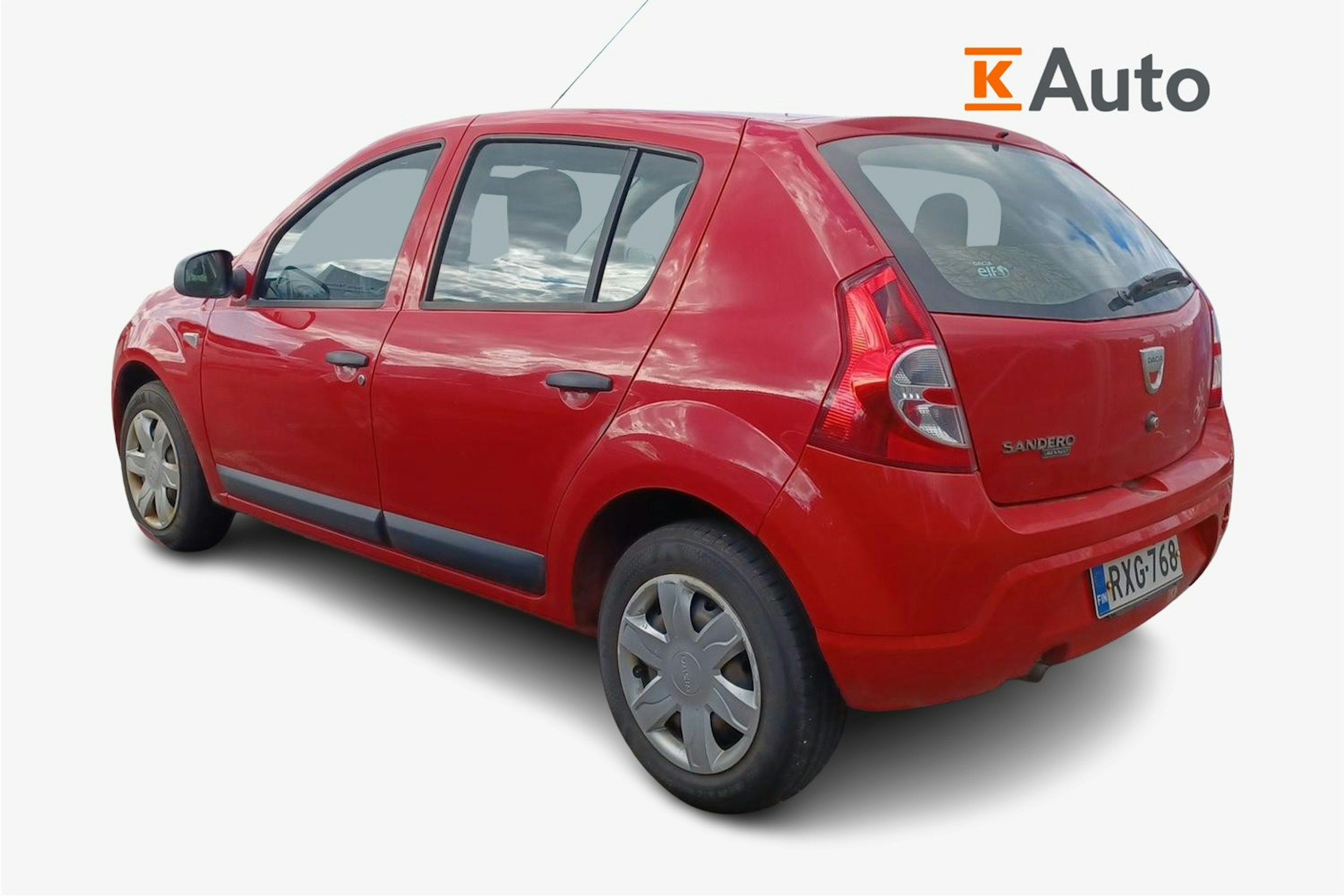 Punainen Dacia SANDERO 2010 kuva 2.