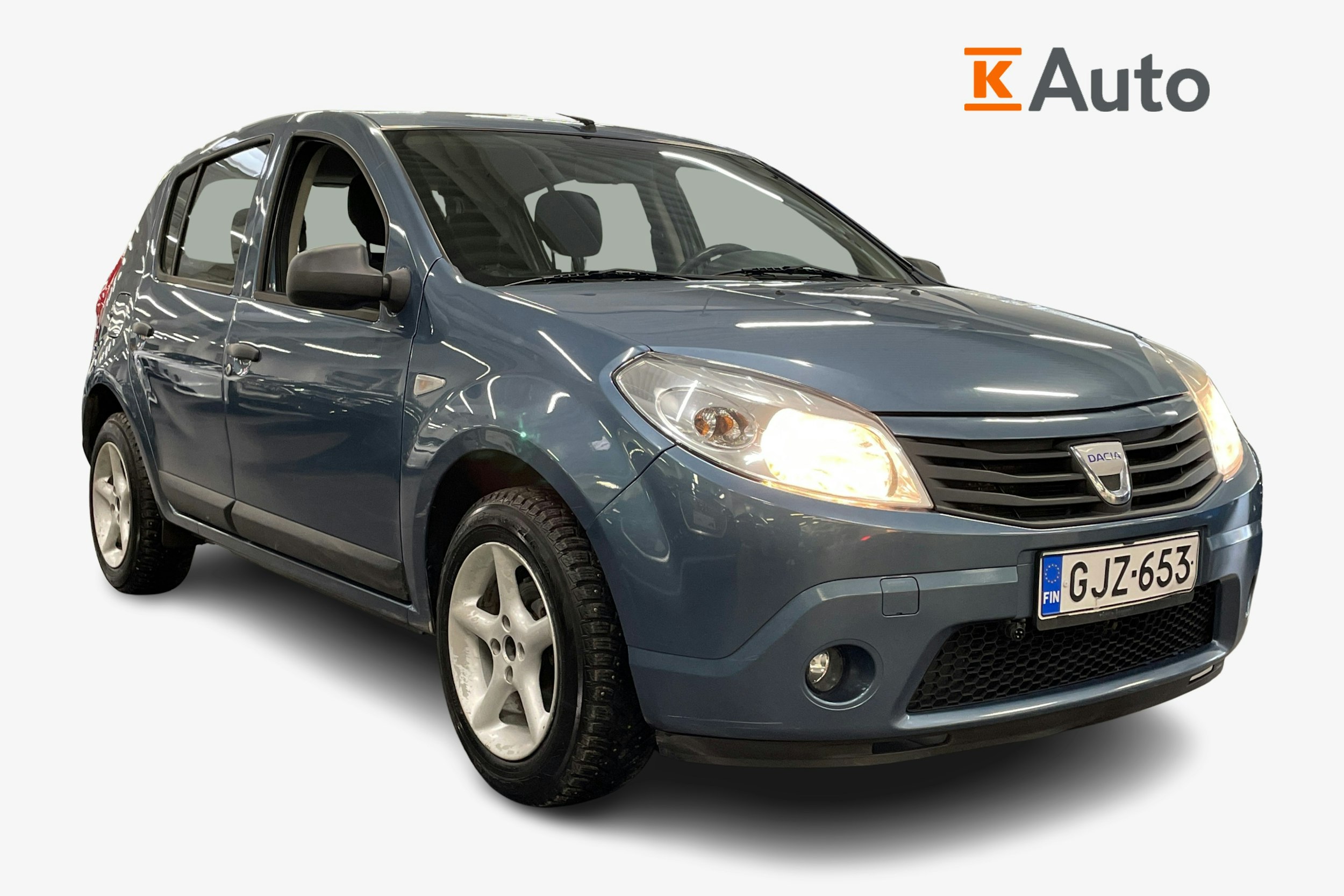 sininen Dacia Sandero 2011 kuva 1.