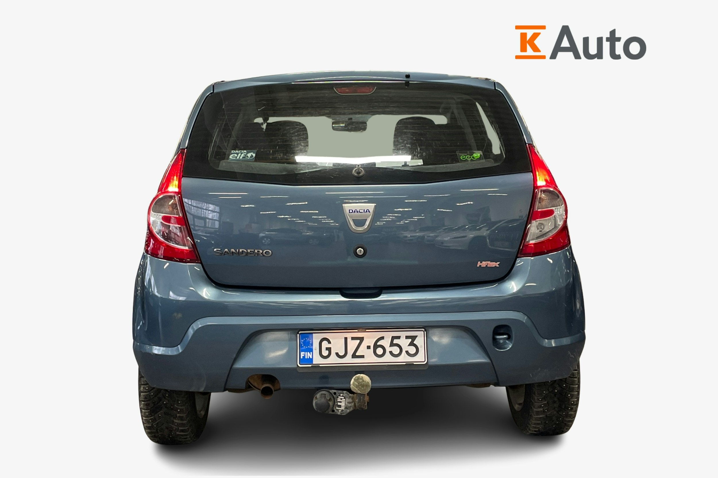 sininen Dacia Sandero 2011 kuva 3.