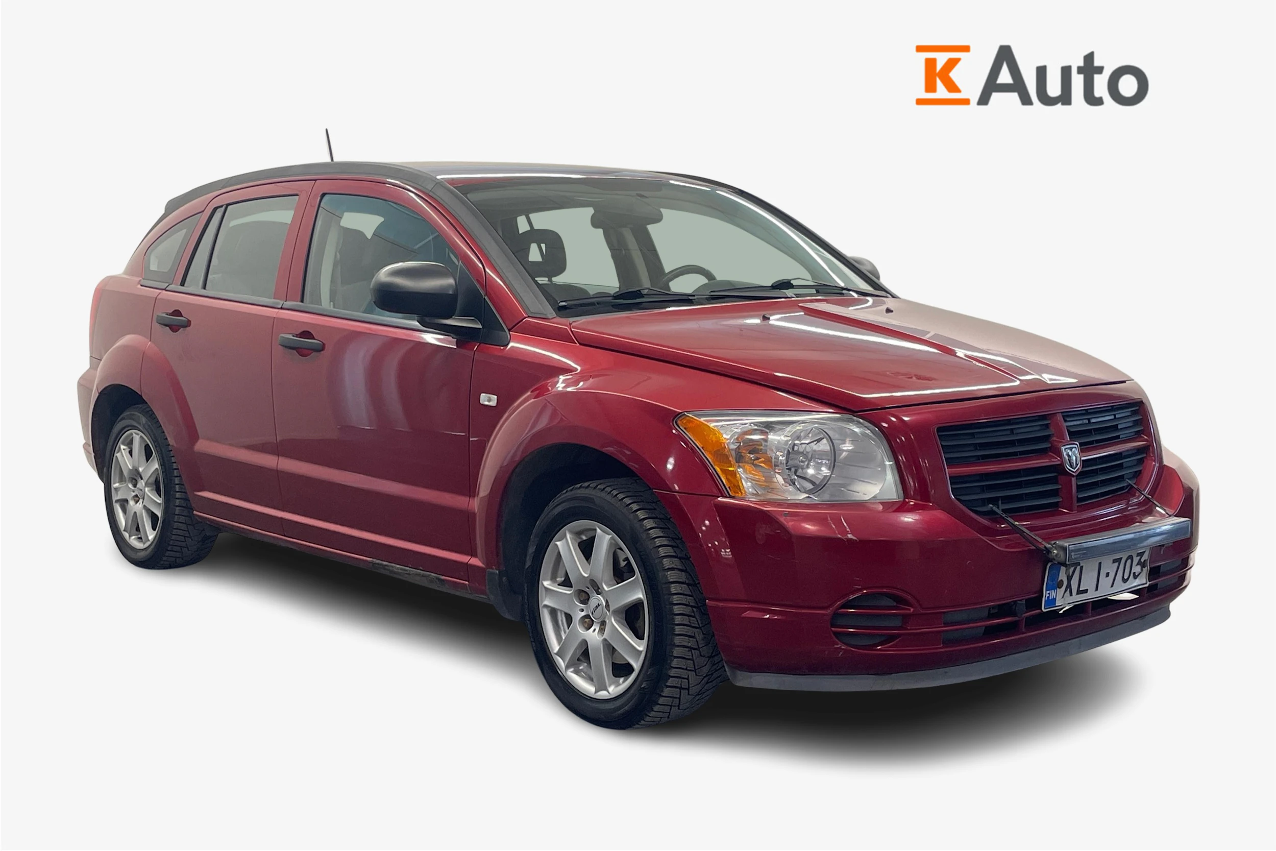 punainen Dodge Caliber 2006 kuva 1.