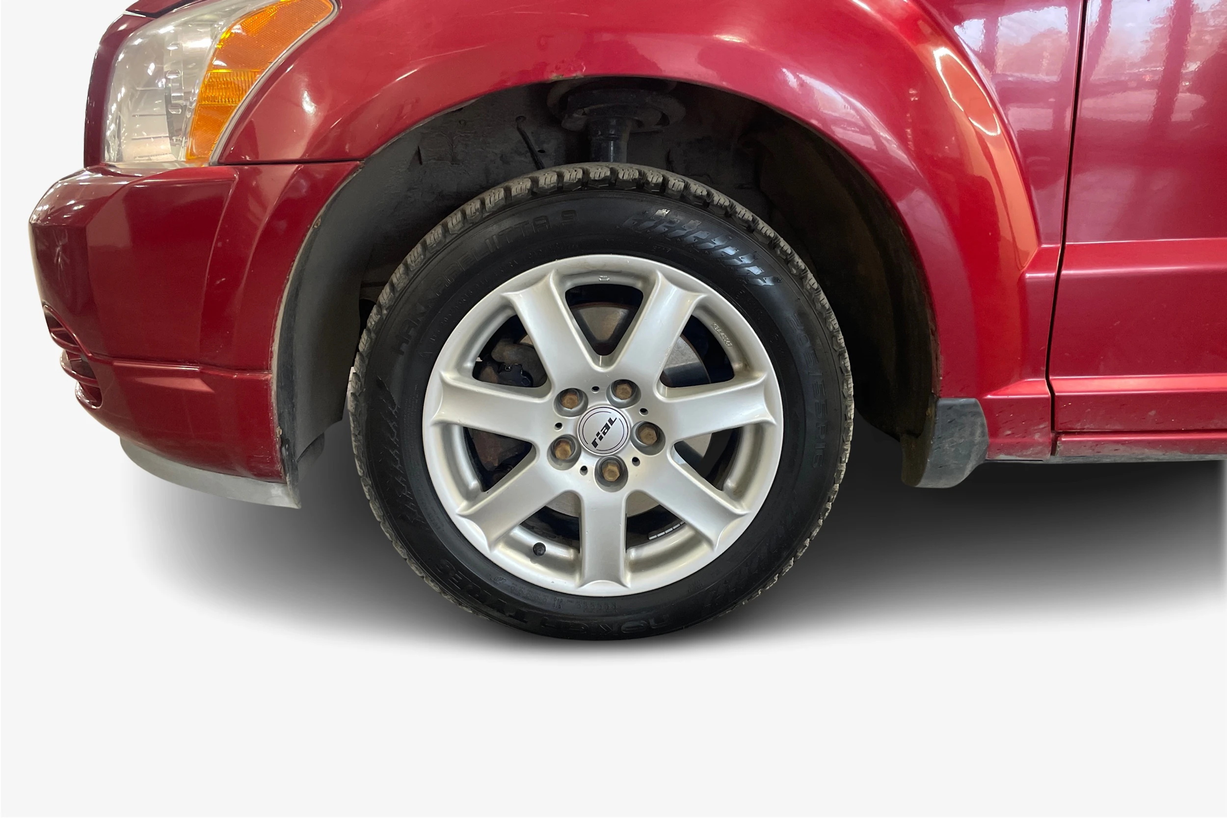 punainen Dodge Caliber 2006 kuva 9.