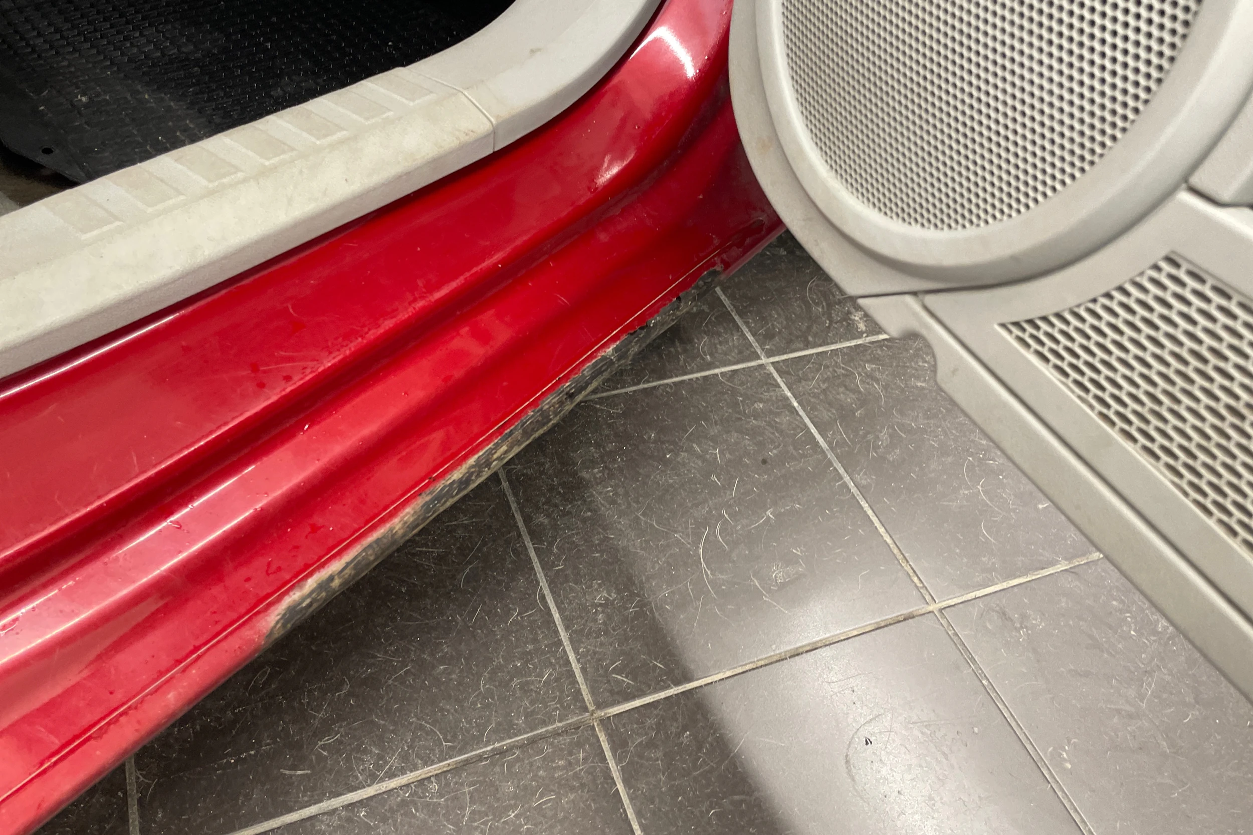 punainen Dodge Caliber 2006 kuva 21.