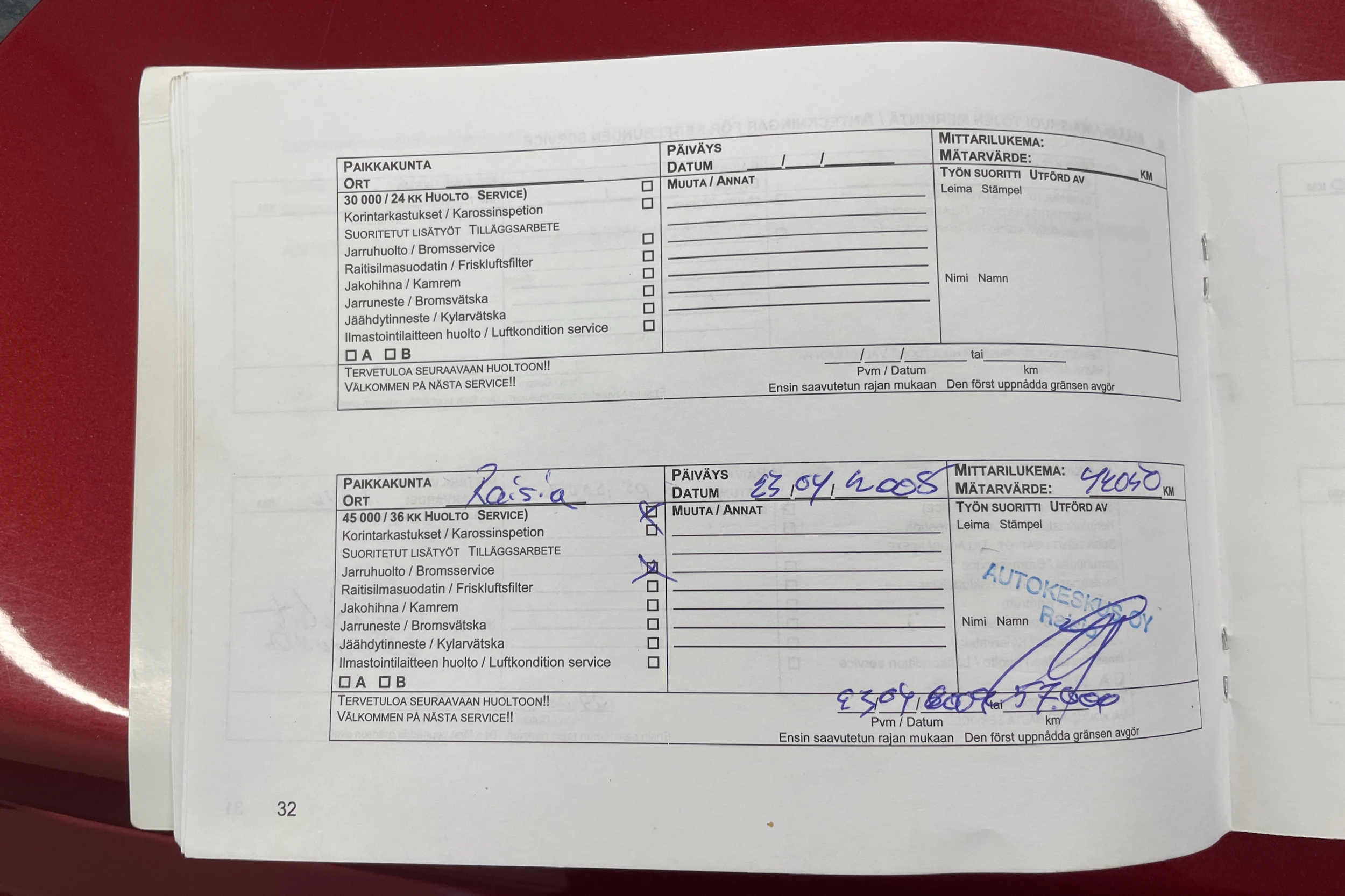 punainen Dodge Caliber 2006 kuva 24.