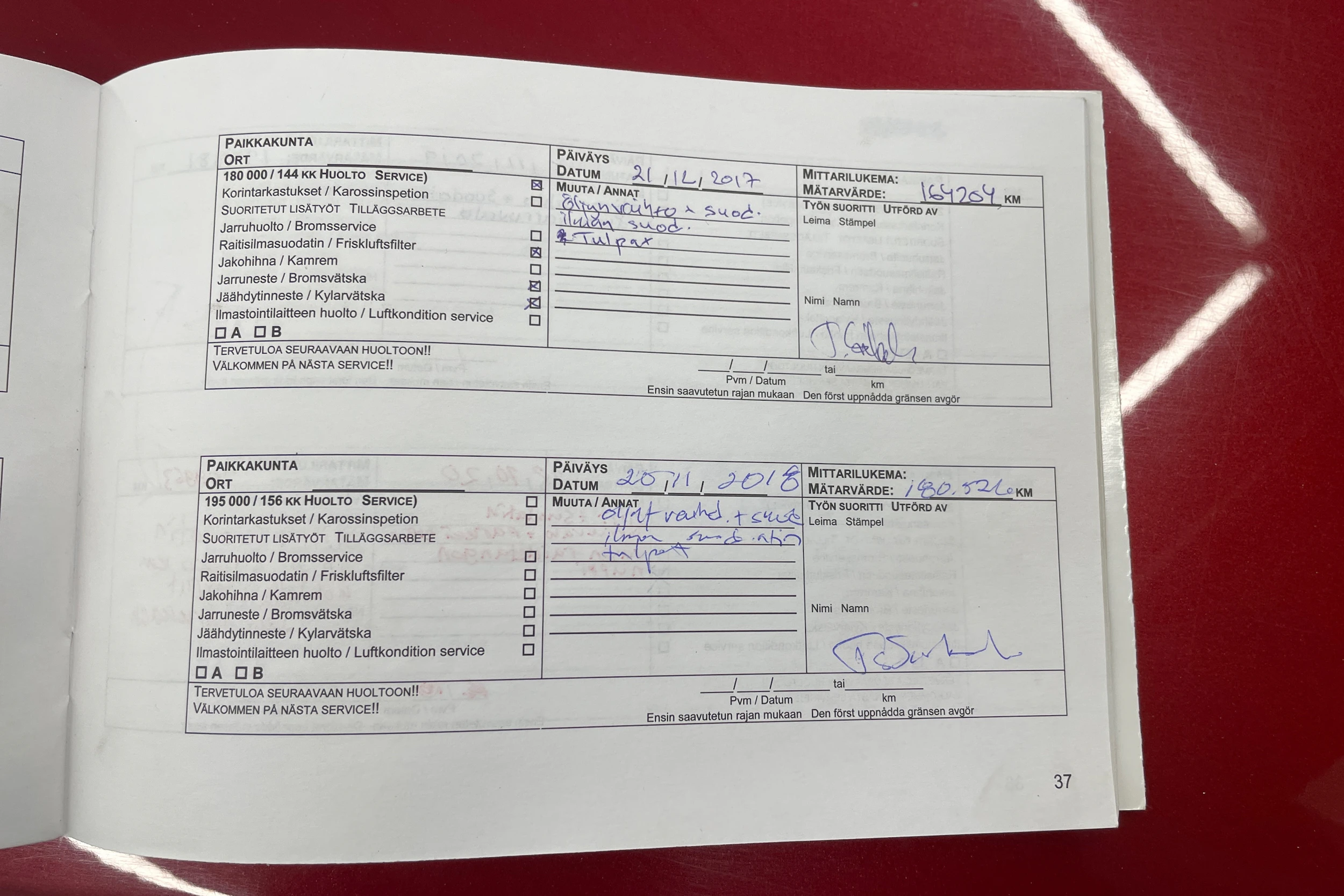 punainen Dodge Caliber 2006 kuva 29.