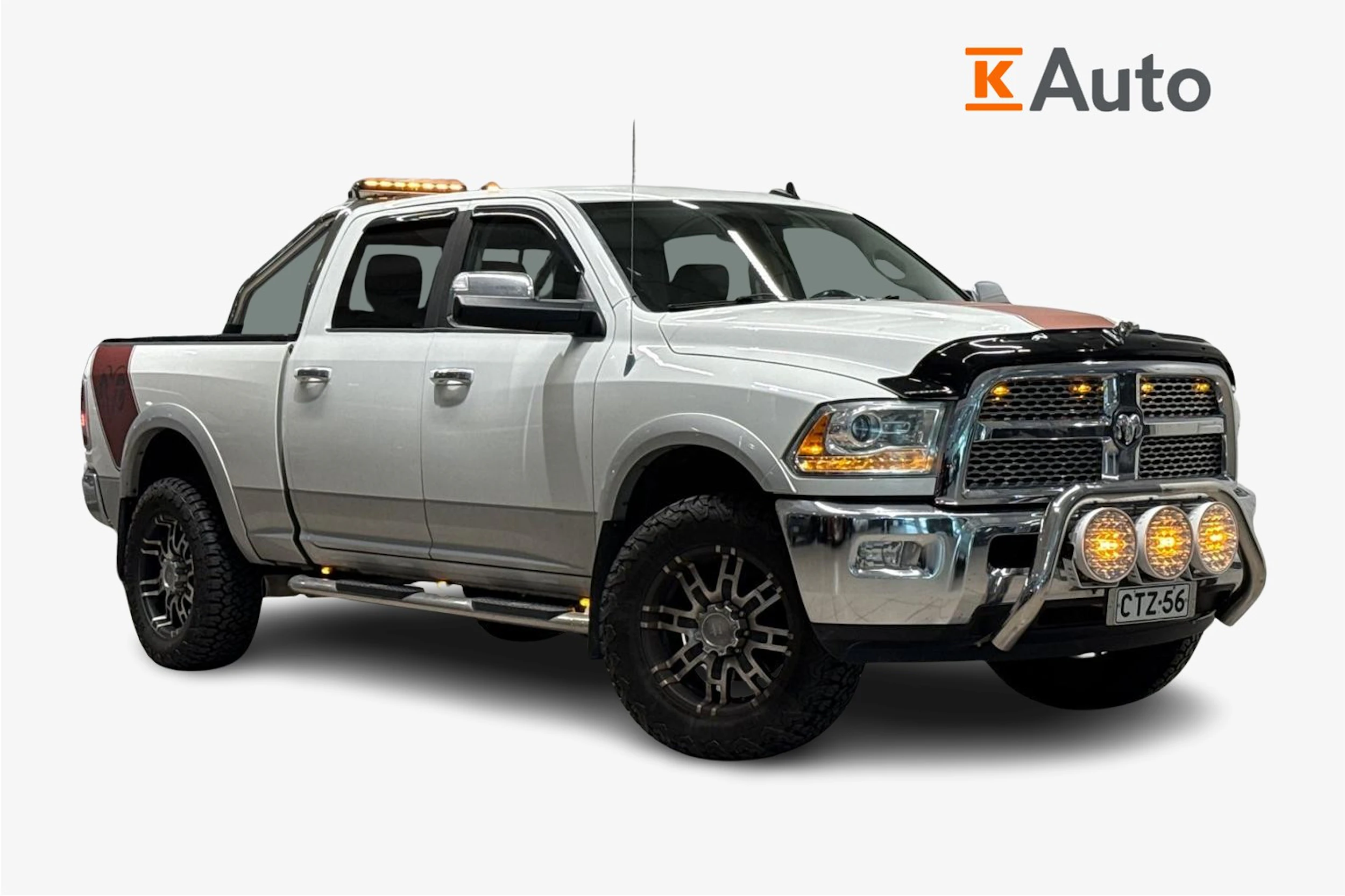 valkoinen Dodge RAM 2013 kuva 1.