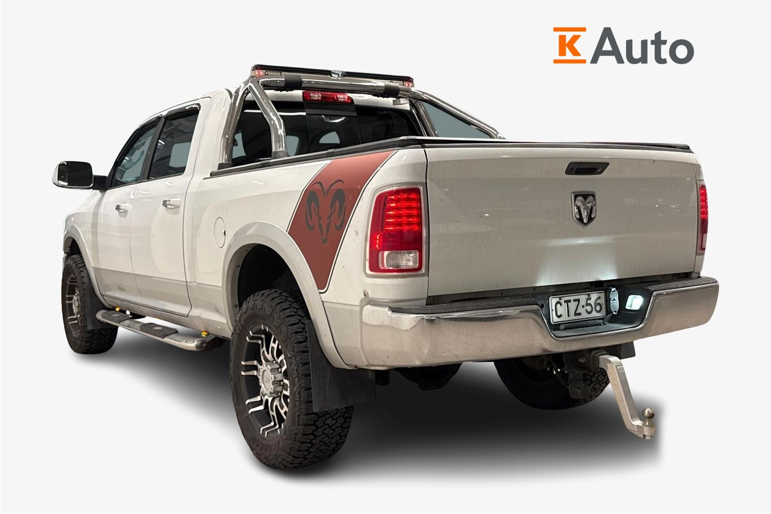 valkoinen Dodge RAM 2013 kuva 2.