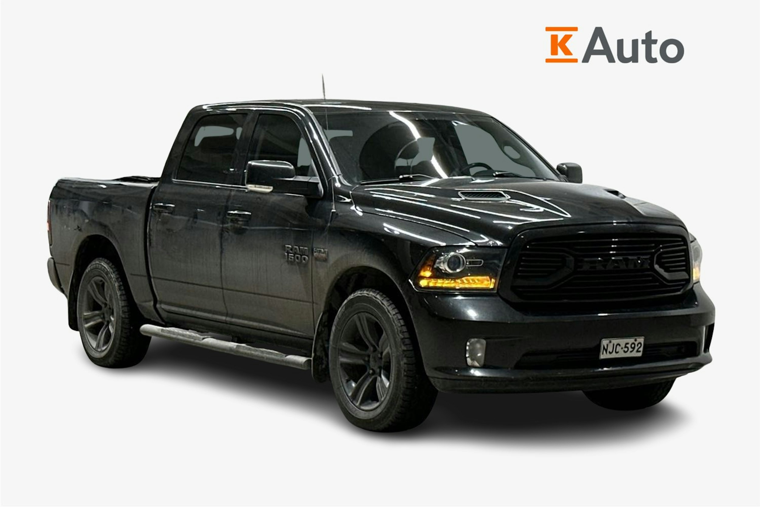 musta Dodge RAM 2018 kuva 1.