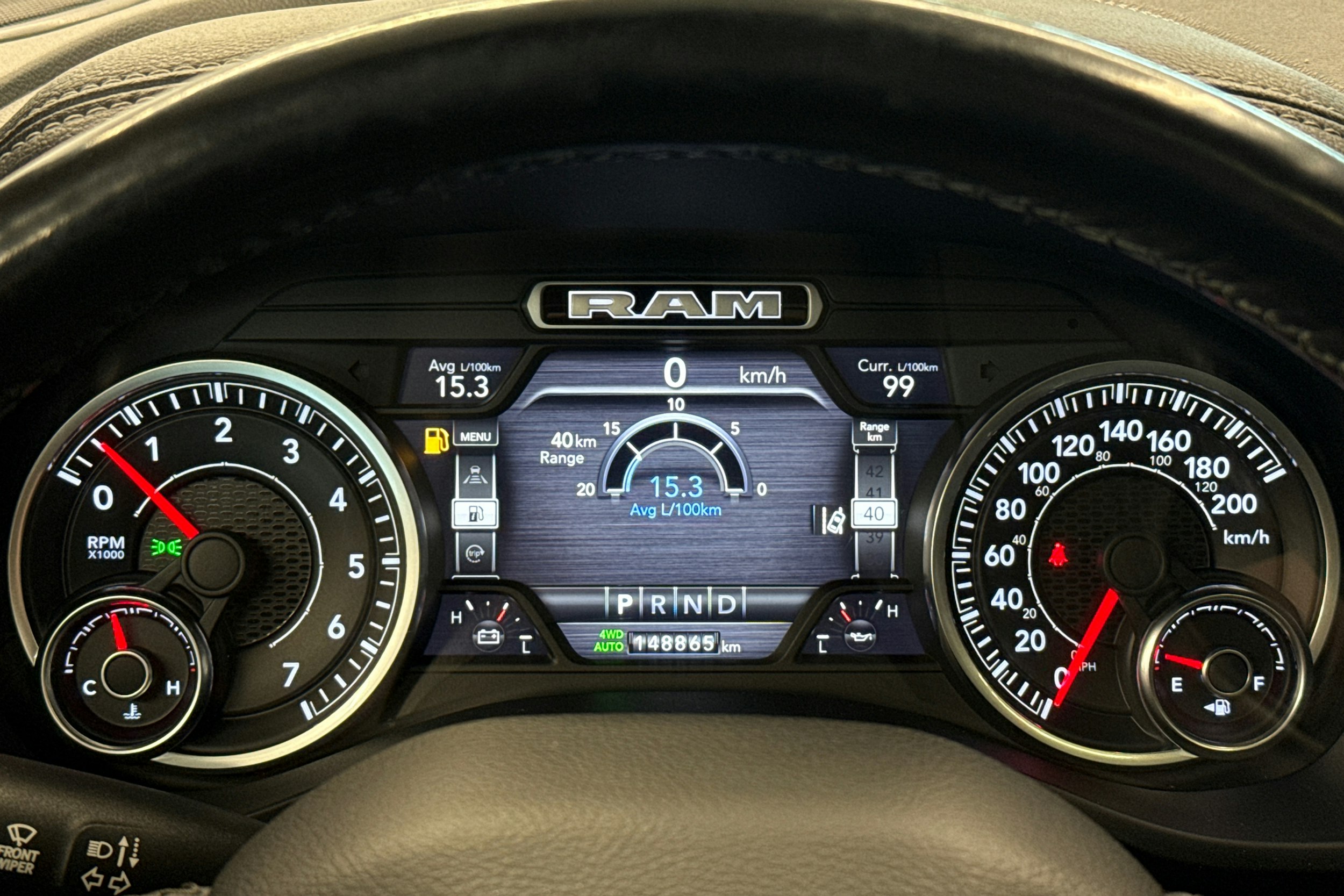 musta Dodge RAM 2019 kuva 15.