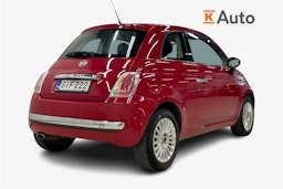 Punainen Fiat 500 2008 kuva 2.