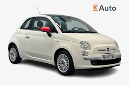 valkoinen Fiat 500 2008 kuva 1.