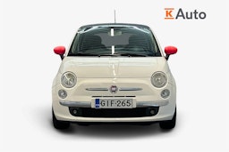 valkoinen Fiat 500 2008 kuva 4.