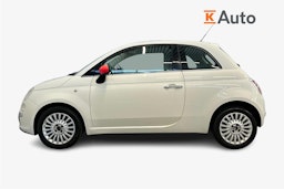 valkoinen Fiat 500 2008 kuva 5.