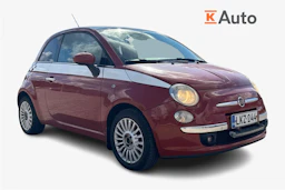 oranssi Fiat 500 2008 kuva 1.