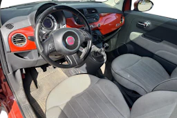 oranssi Fiat 500 2008 kuva 3.