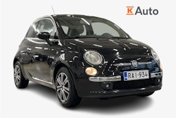 musta Fiat 500 2009 kuva 1.