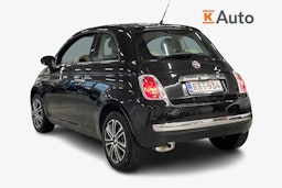 musta Fiat 500 2009 kuva 2.