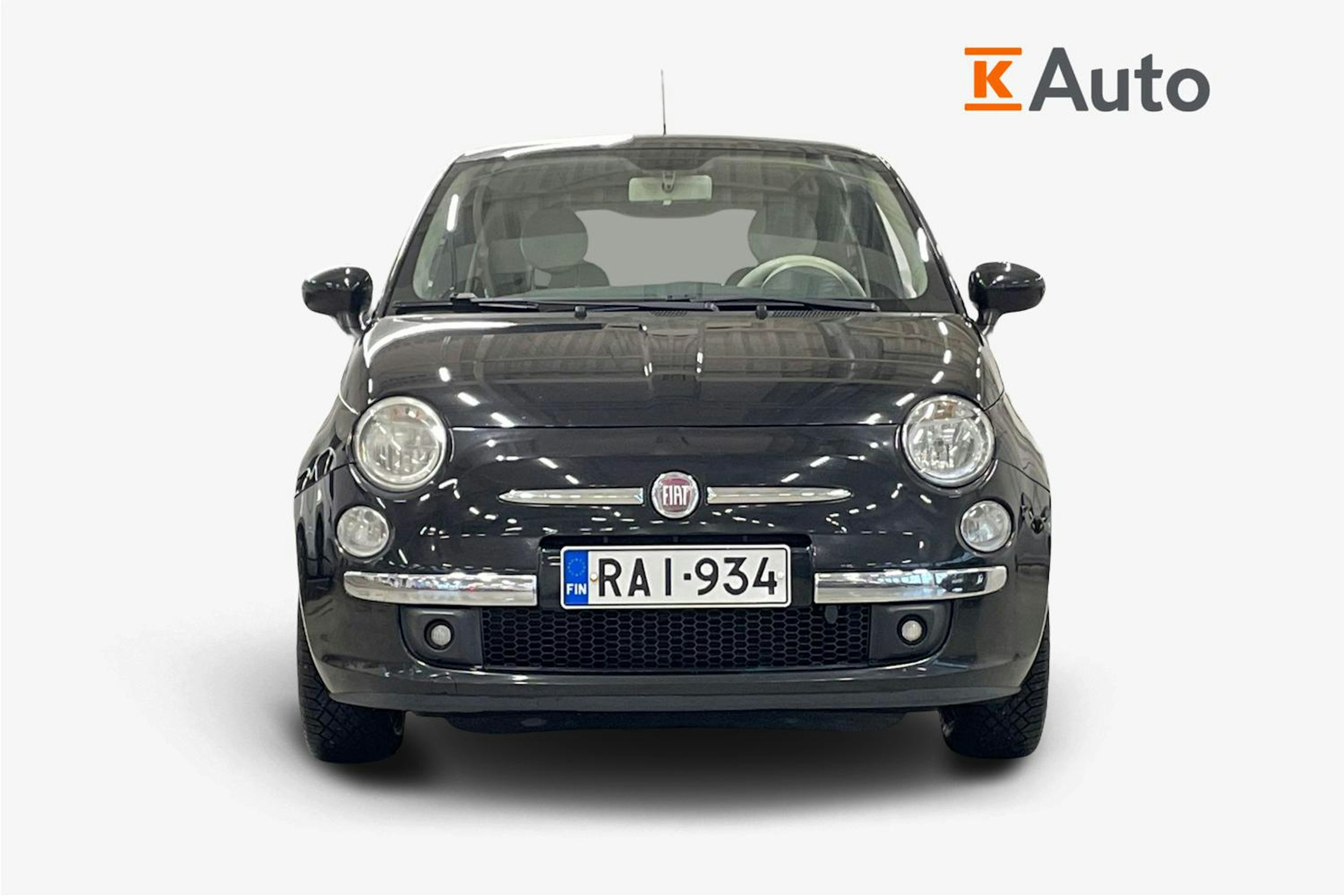 musta Fiat 500 2009 kuva 5.