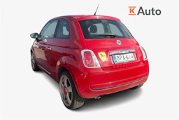 punainen Fiat 500 2011 kuva 2.