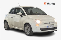 valkoinen Fiat 500 2011 kuva 1.
