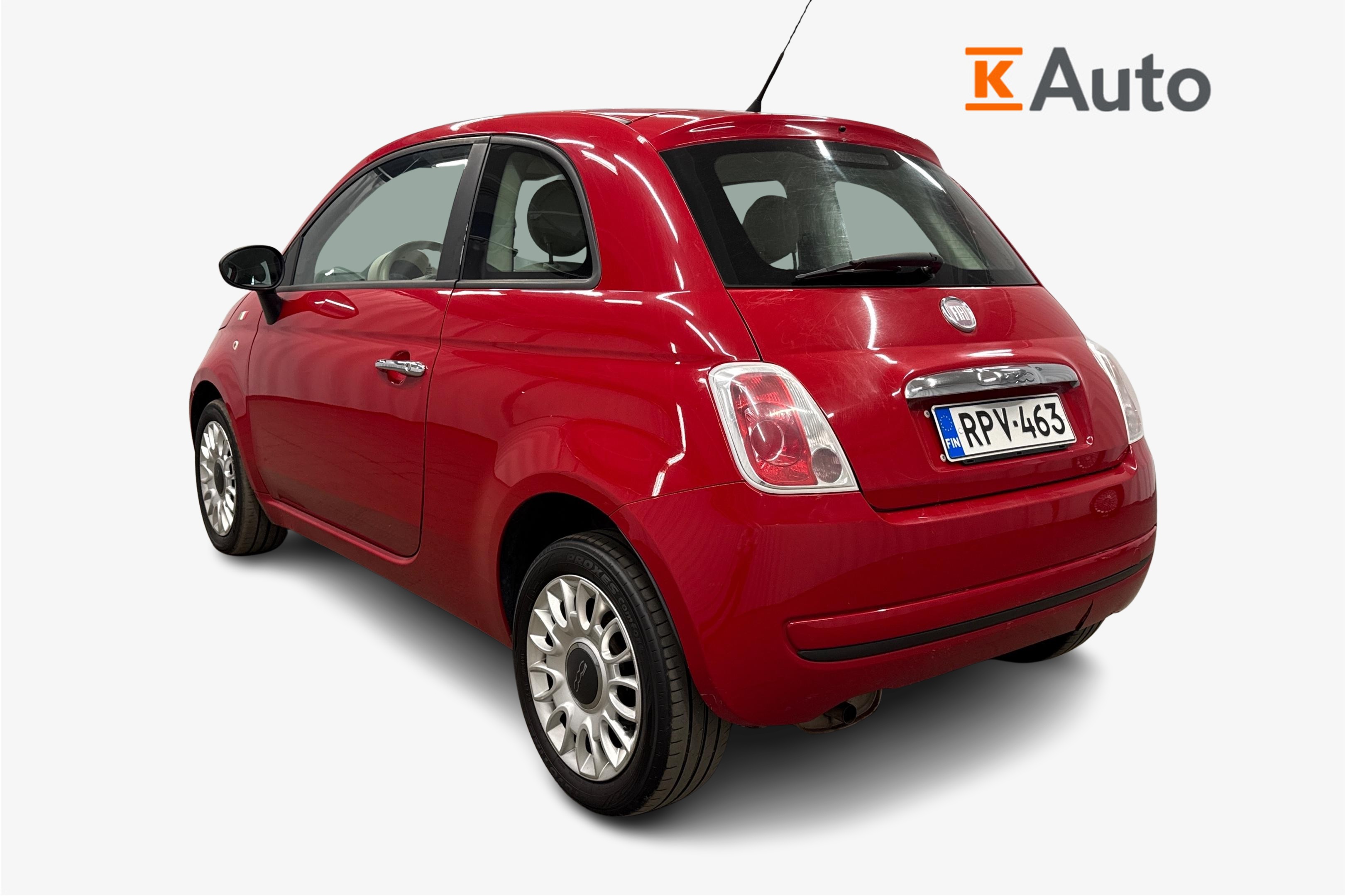 Fiat 500 Italia 1,2 8v 69 hv Bensiini 2012, kuva 2/15