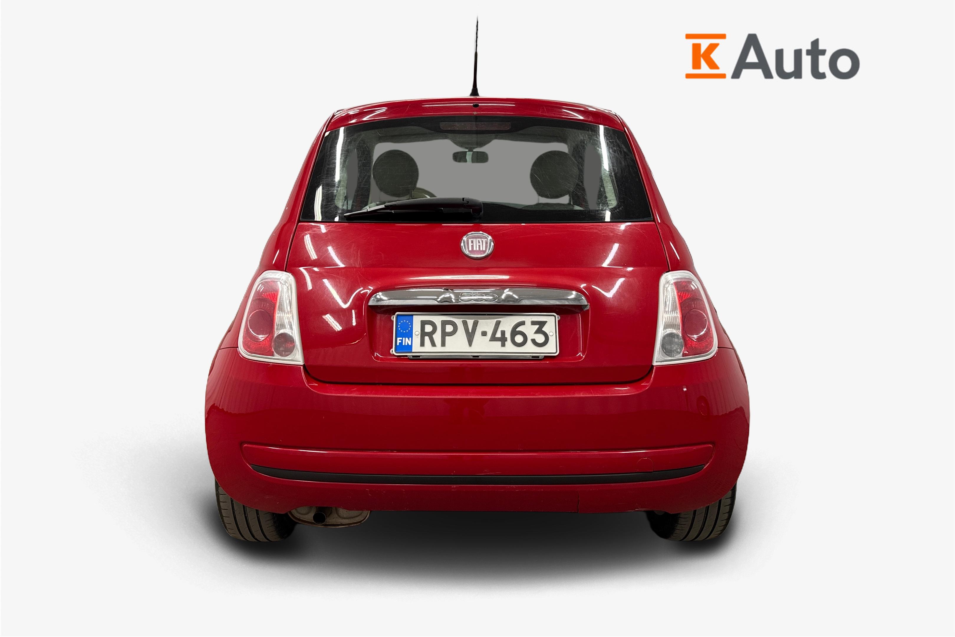 Fiat 500 Italia 1,2 8v 69 hv Bensiini 2012, kuva 3/15