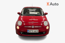 punainen Fiat 500 2012 kuva 4.