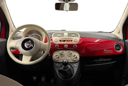 punainen Fiat 500 2012 kuva 7.