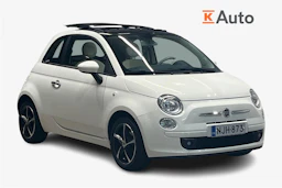 valkoinen Fiat 500 2013 kuva 1.