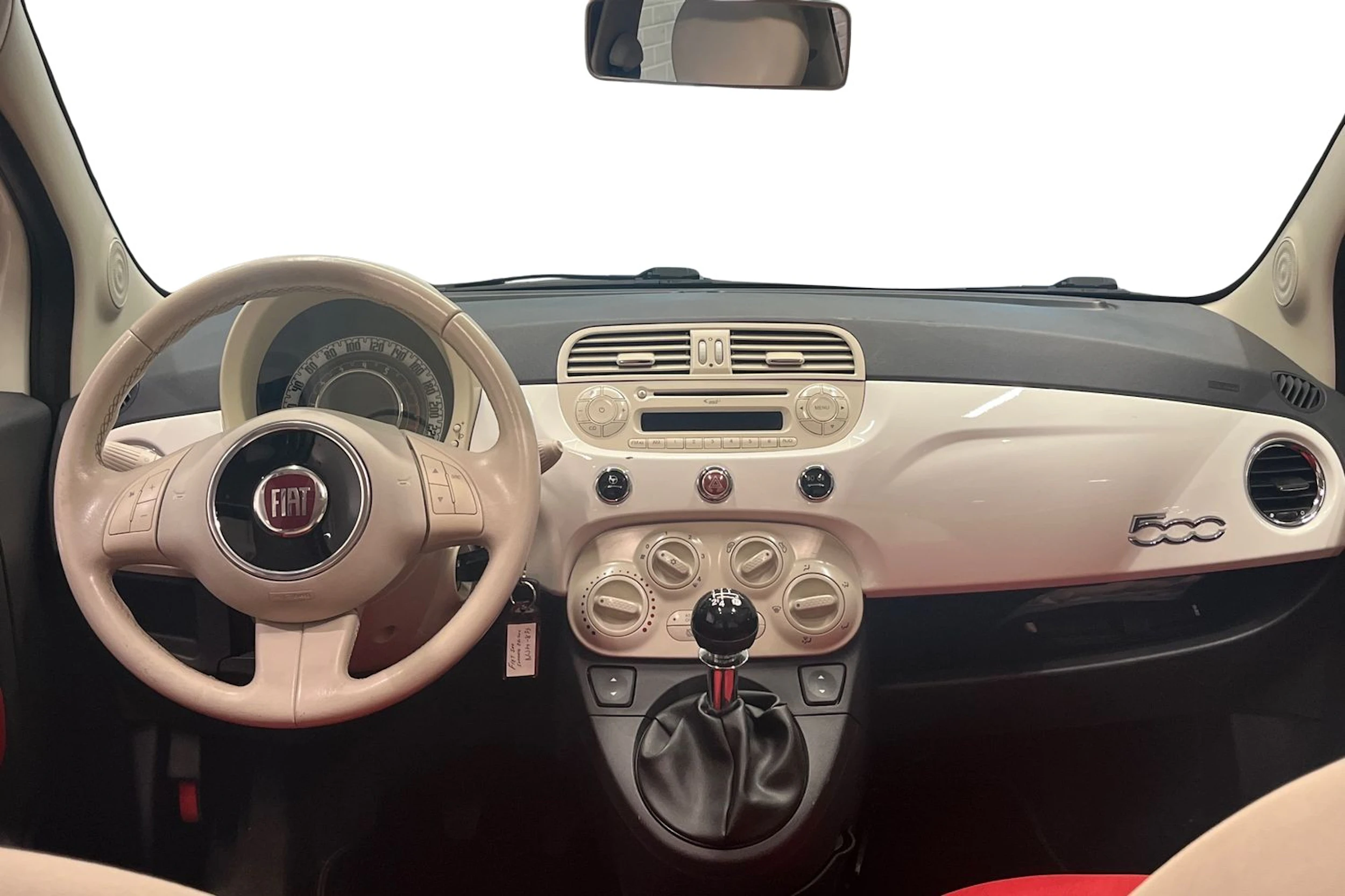 valkoinen Fiat 500 2013 kuva 7.