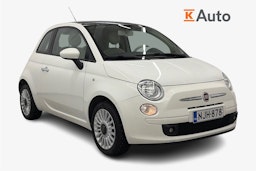 Valkoinen Fiat 500 2013 kuva 1.